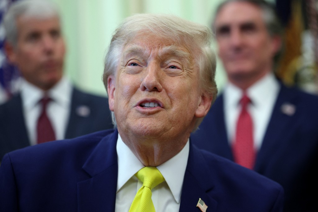 U.S. President Donald Trump delivers remarks during a "Beautiful, Clean Coal" event in the Oval Office of the White House on June 04, 2026 in Washington, DC. President Trump is expected to announce a $700 million investment in funding for coal plants and energy infrastructure. Kevin Dietsch/Getty Images/AFP