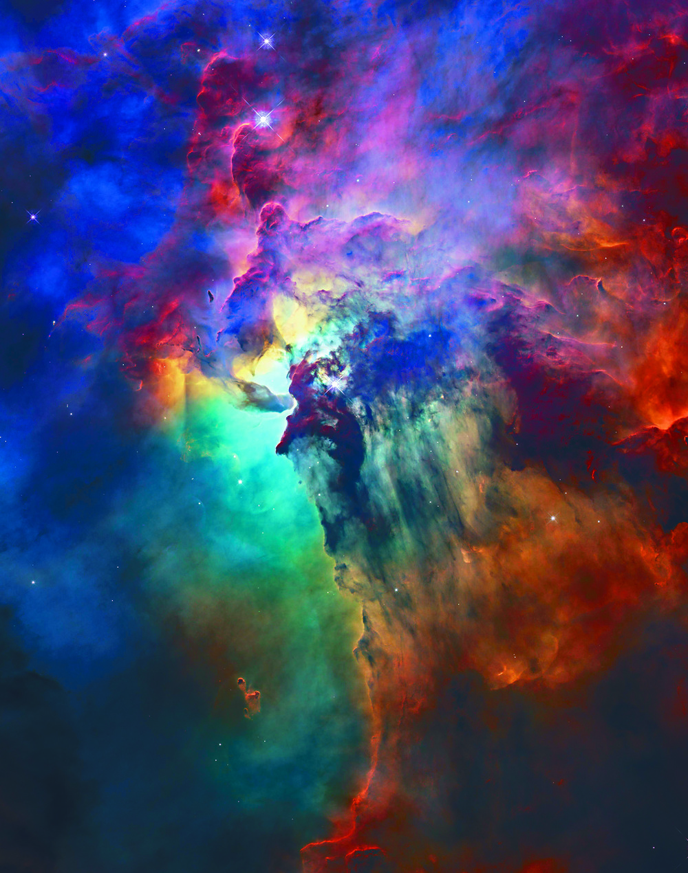 Images of, from left, Laguna Nebula, a small part of the Small Magellanic Cloud and the spider part of ‘The Spider and the Fly’ nebulae were only possible with help from, respectively, Hubble, Chandra X-ray Observatory and Spitzer Space Telescope. Images of, from left, Laguna Nebula, a small part of the Small Magellanic Cloud and the spider part of ‘The Spider and the Fly’ nebulae were only possible with help from, respectively, Hubble, Chandra X-ray Observatory and Spitzer Space Telescope.