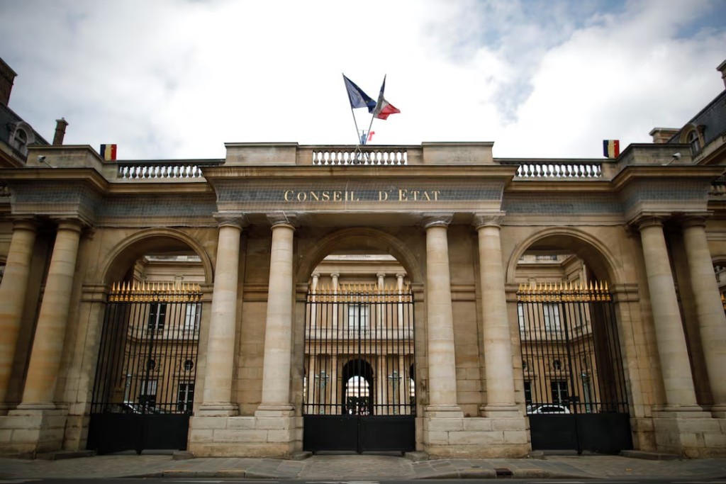 File Photo: A view shows the Conseil d'Etat, France's highest administrative court, in Paris, France, August 16, 2021. REUTERS/Sarah Meyssonnier/File Photo