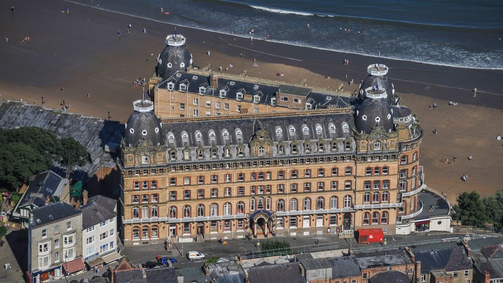 The Grand Hotel, Scarborough, is part of the Britannia collection of hotels. The Grand Hotel, Scarborough, is part of the Britannia collection of hotels.