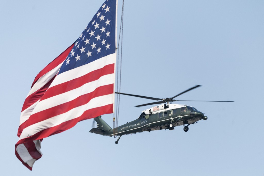 U.S. President Donald Trump returns to the White House on July 15, 2026 in Washington, DC. Trump traveled to Carlisle, Pennsylvania, to attend the Pennsylvania Defense and Innovation Summit. Anna Moneymaker/Getty Images/AFP
