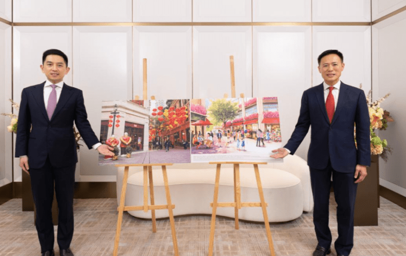 Victor Tin, right.