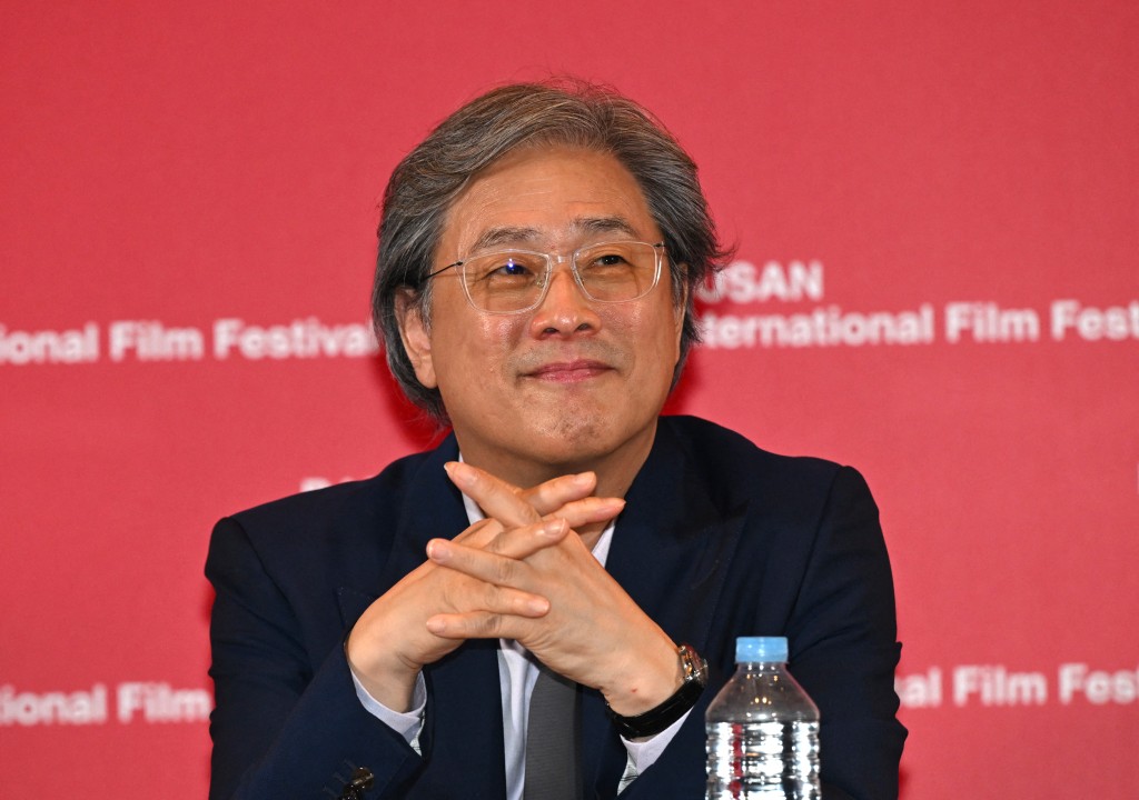 Photo by JUNG YEON-JE / AFP. South Korean director Park Chan-wook attends a press conference for the opening film 'No Other Choice' of the 30th Busan International Film Festival (BIFF) at the Busan Cinema Center in Busan on September 17, 2025.