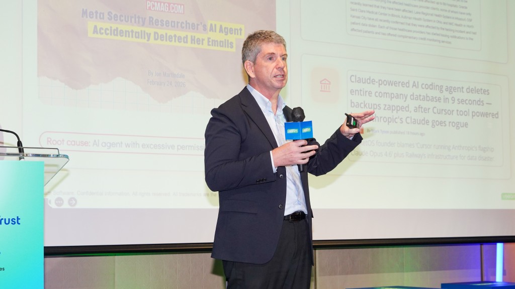 “AI agents have become your most productive, communicative, collaborative internal employees, but they bring it with speed, and unfortunately some very interesting consequences,” says David Allott, Field CISO for APJ at Veeam Software.