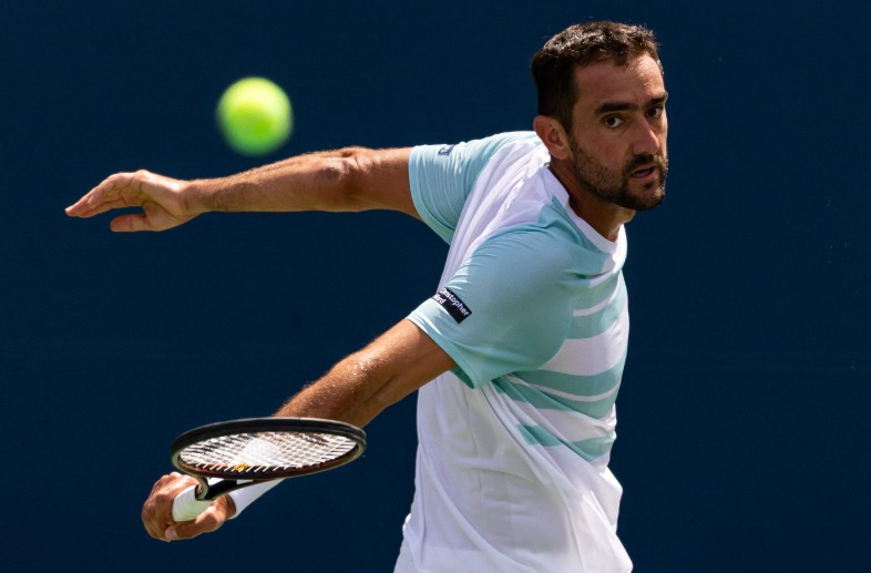 Marin Cilic played during the inaugural Bank of China Hong Kong Tennis Open last year. REUTERS