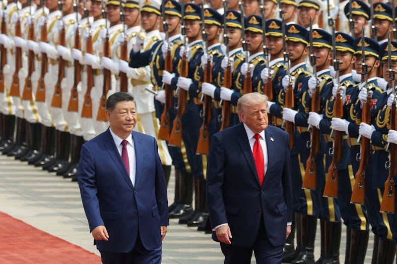 Xi and Trump in Beijing, May 14, 2026. REUTERS/Maxim Shemetov/Pool