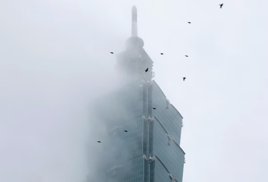 Climbing - Climber Alex Honnold free soloing Taipei 101 Skyscraper - Taipei, Taiwan - January 24, 2026 General view of Taipei 101 REUTERS/Ann Wang