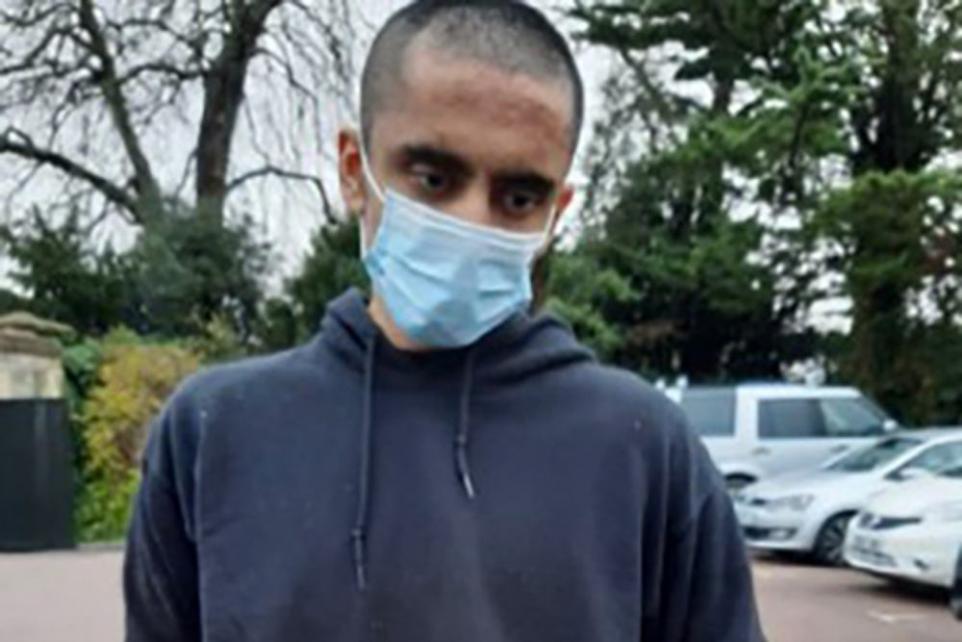 Jaswant Singh Chail after his arrest on Christmas Day 2021. (File Photo) Jaswant Singh Chail after his arrest on Christmas Day 2021. (File Photo)