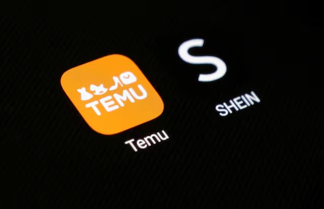 Shein and Temu app icons are seen in this illustration taken August 22, 2024. REUTERS/Dado Ruvic/Illustration//File Photo