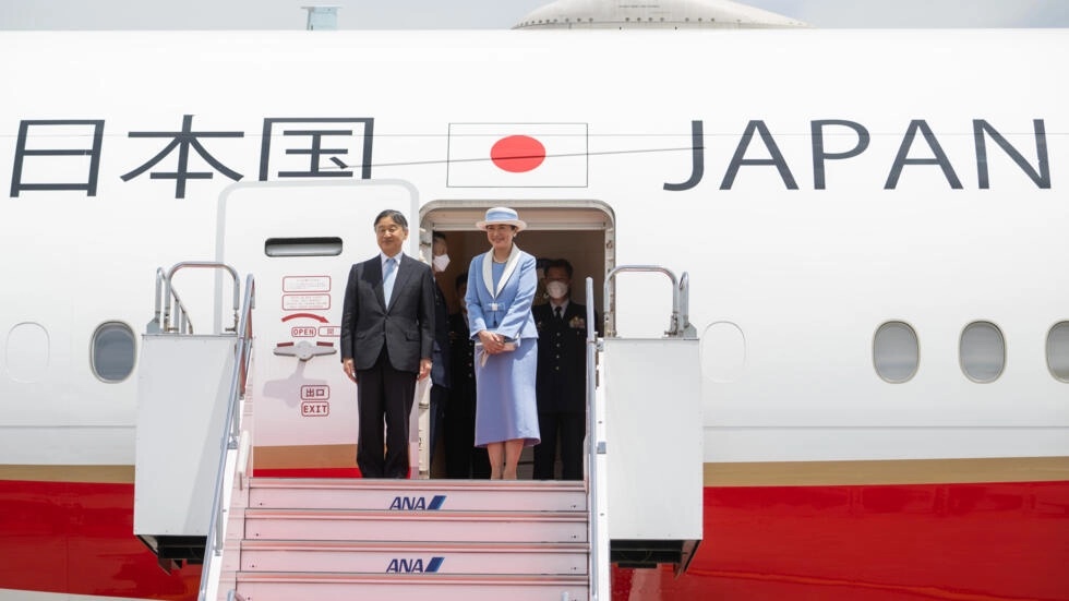 Japan's Emperor Naruhito and Empress Masako are in Britain for a state visit © Yuichi YAMAZAKI / AFP Japan's Emperor Naruhito and Empress Masako are in Britain for a state visit © Yuichi YAMAZAKI / AFP