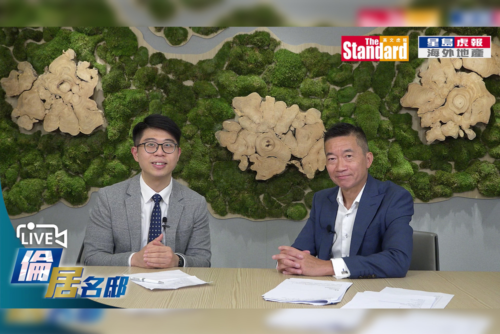 (from left) Tsang Kwong Yue , Victor Li