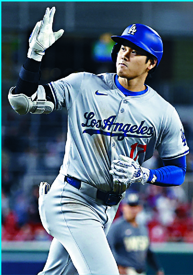 Shohei Ohtani hit his sixth homer this season. REUTERS Shohei Ohtani hit his sixth homer this season. REUTERS