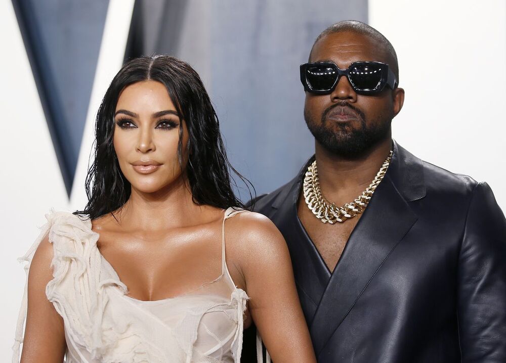 Kim Kardashian and Kanye West attend the Vanity Fair Oscar party in Beverly Hills during the 92nd Academy Awards. (Reuters) Kim Kardashian and Kanye West attend the Vanity Fair Oscar party in Beverly Hills during the 92nd Academy Awards. (Reuters)