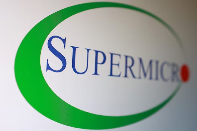 The Super Micro logo is seen in this illustration taken August 3, 2025. REUTERS/Dado Ruvic/Illustration/File Photo 