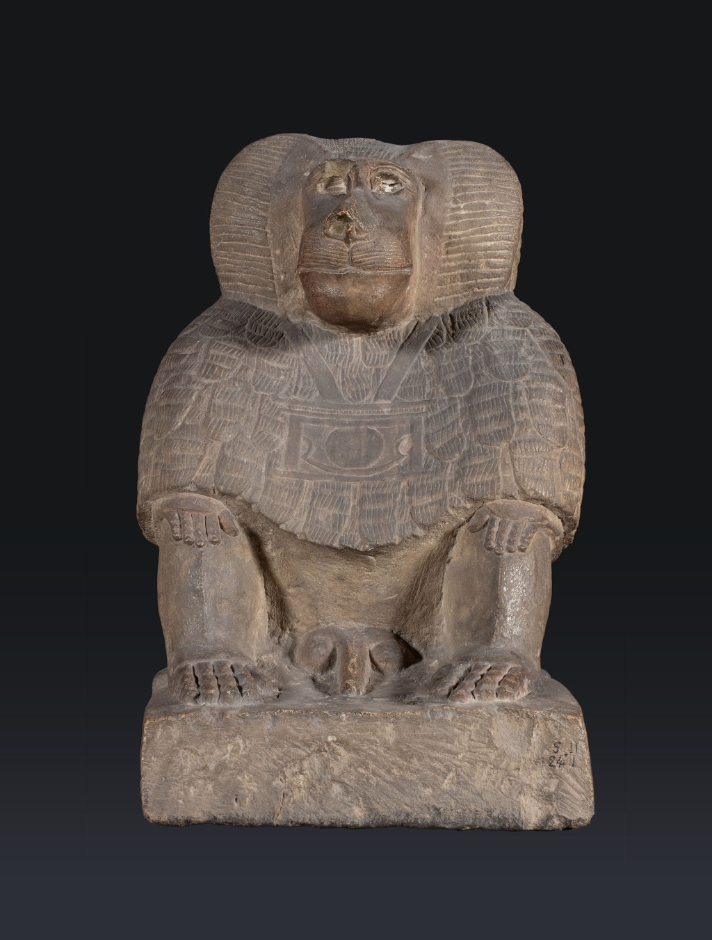 Statue of Thoth as a baboon