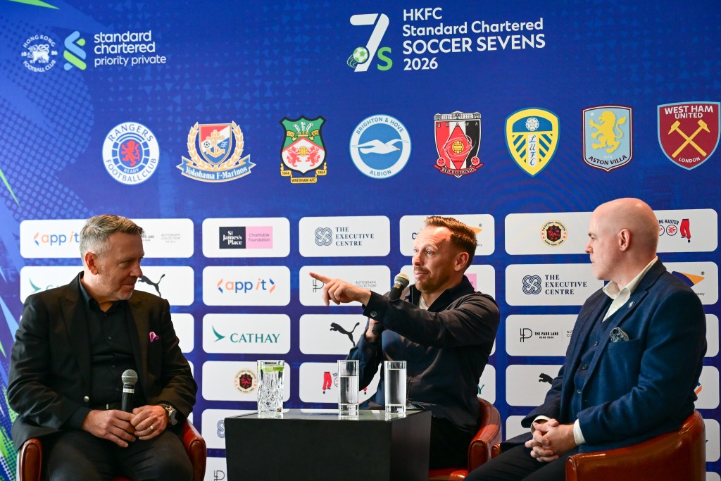 Craig Bellamy made a special appearance in Hong Kong on Friday (Mar 13) as the guest of honor at the draw ceremony for the 2026 HKFC Standard Chartered Priority Private Soccer Sevens.