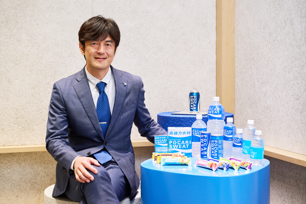 Ueda says Otsuka’s wide range of health-oriented products is in line with its holistic approach to ESG. 
