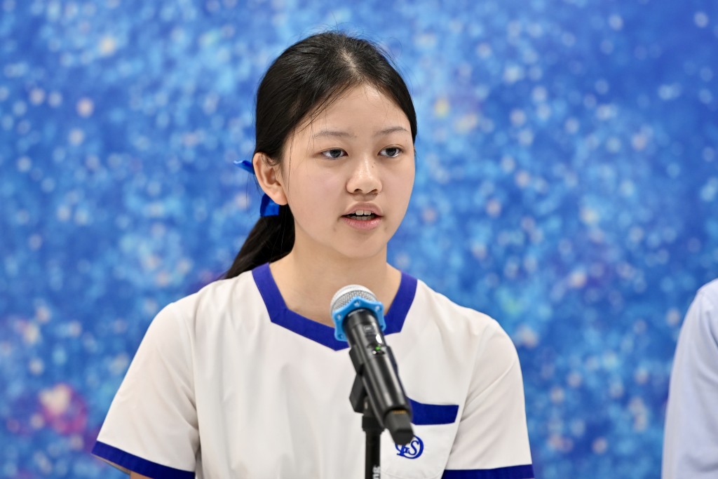 Wong Wing-yin from Diocesan Girls’ School