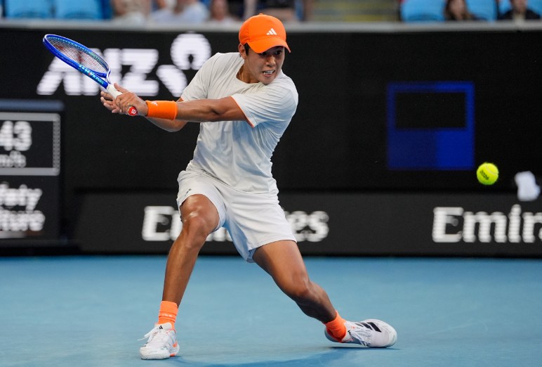 Learner Tien will face Alexander Zverev in the quarter-finals. AP