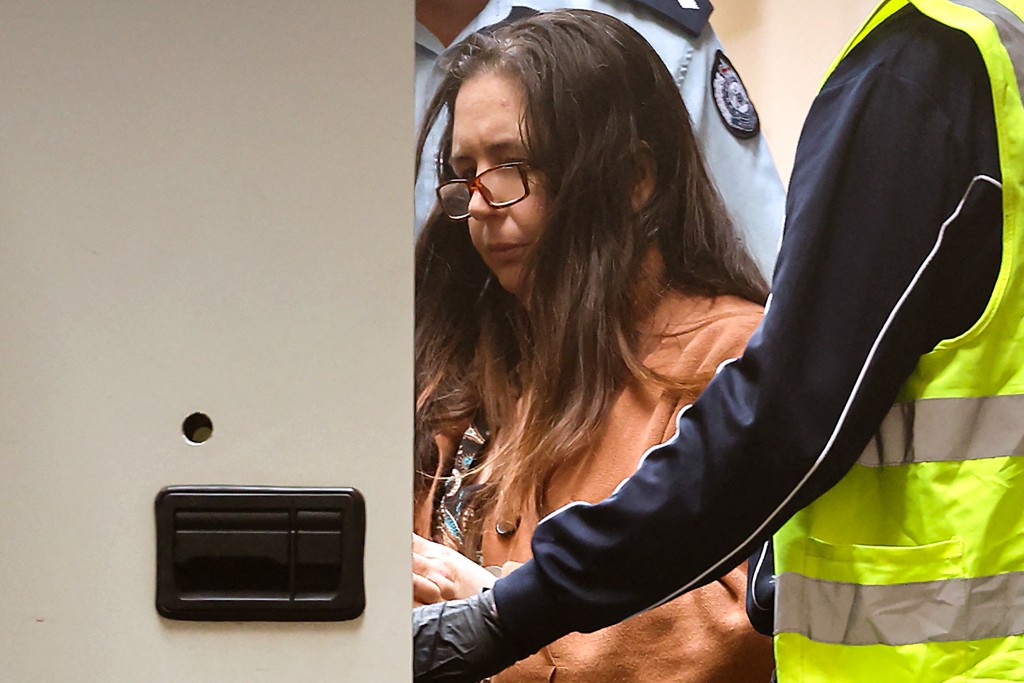 Convicted killer Erin Patterson leaves the Supreme Court of Victoria in Melbourne on September 8, 2025. (AFP)