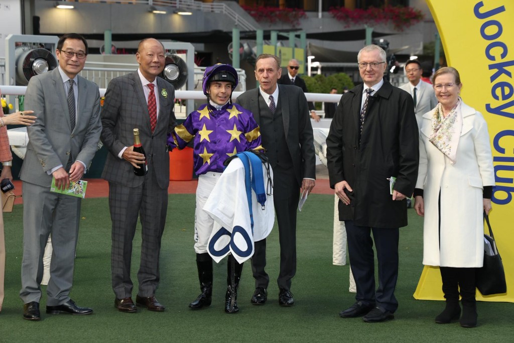 Super Express connections celebrate another win. Singtao
