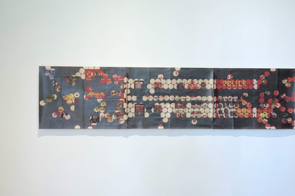 Holes is a series of works by artist Nina Nadig that uses disposable consumer materials and collected coins from various places as creative mediums, exploring the relationship between the visible and the invisible.