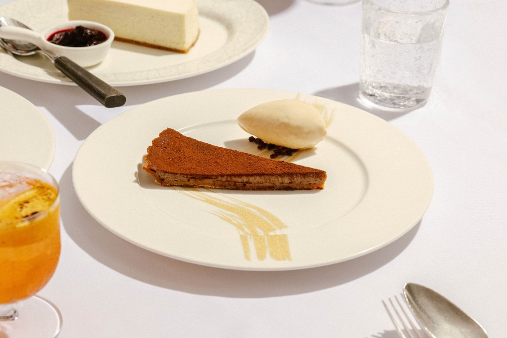 Hazelnut Chocolate Tart.