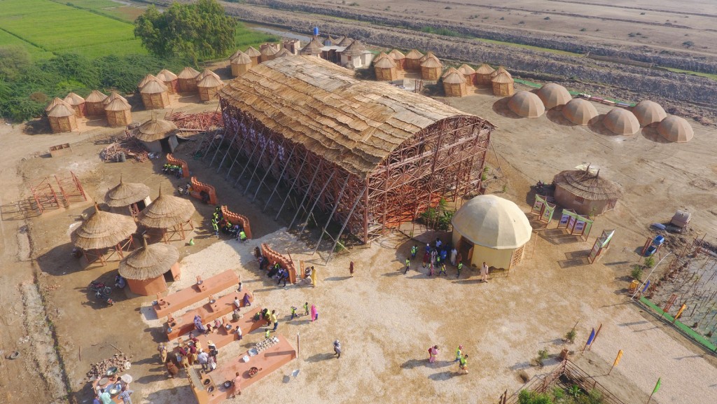 The Zero Carbon Cultural Centre in Makli, Pakistan, is a premier training hub focused on _Barefoot Social Architecture_ to empower marginalized communities.
