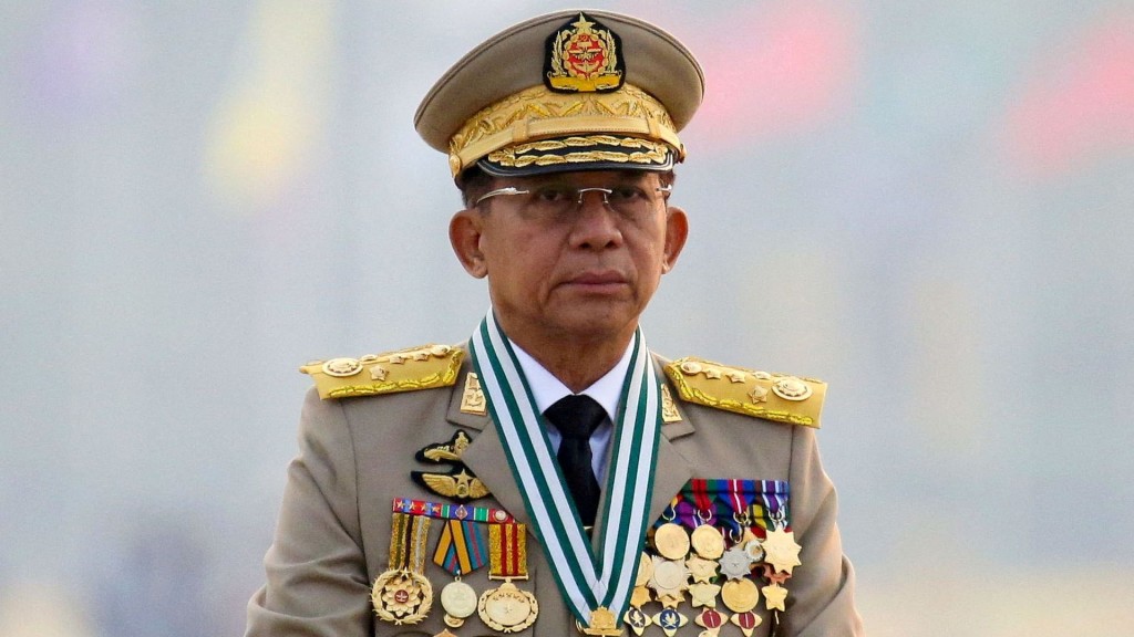 Myanmar junta chief Senior General Min Aung Hlaing. Reuters