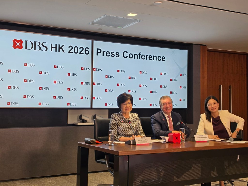 Jacqueline Chan Nap-shan, managing director and chief financial officer (left), and Sebastian Paredes, chief executive (center).