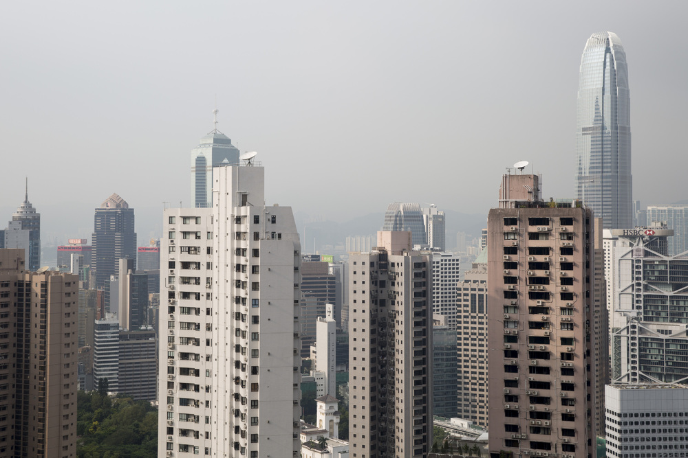 Commercial and residential buildings stand in the central business district of Hong Kong. (Bloomberg) Commercial and residential buildings stand in the central business district of Hong Kong. (Bloomberg)