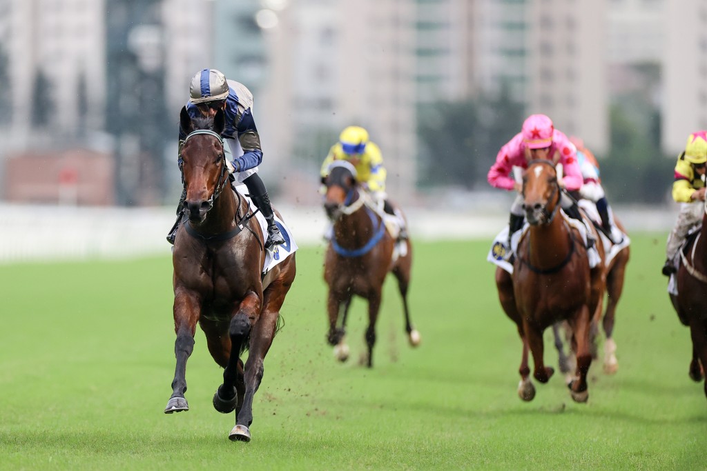 Jedi Spurs dashes away on debut under Brenton Avdulla. HKJC
