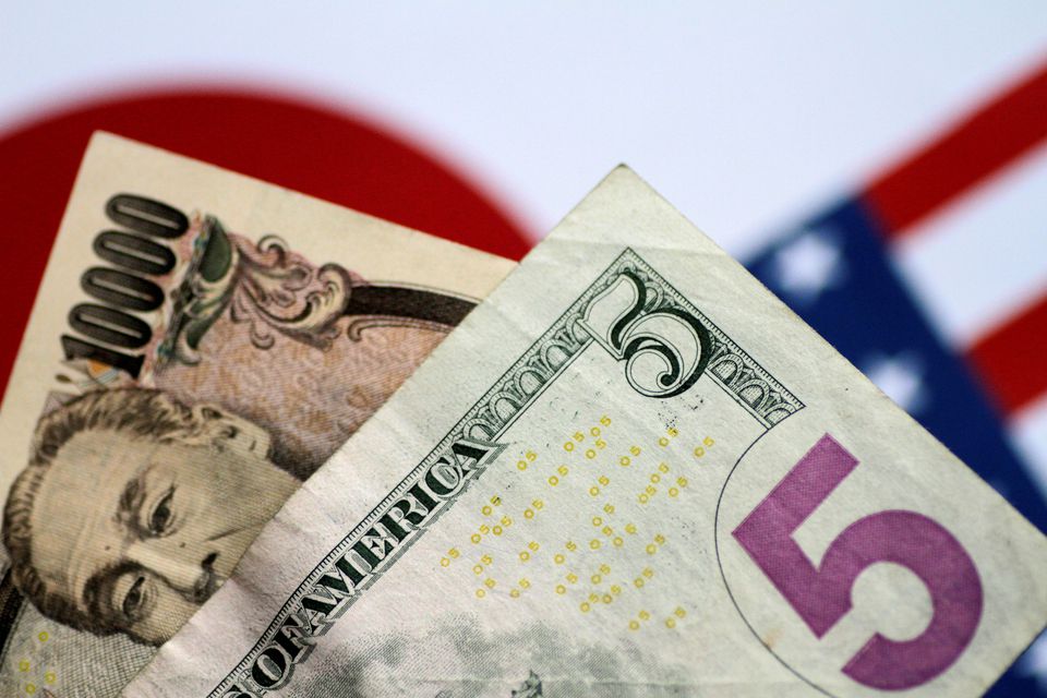 U.S. dollar and Japan yen notes are seen in this photo illustration. (Reuters) U.S. dollar and Japan yen notes are seen in this photo illustration. (Reuters)
