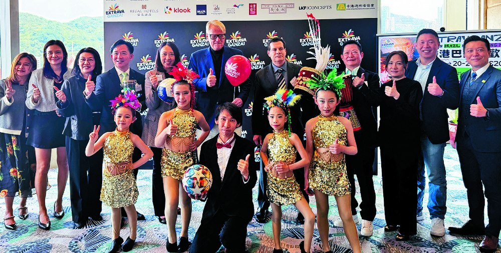 Stefan Matzinger, center, presents some of the extravaganza's artists, whose performances will include drumming, samba and capoeira, which is popular in Brazil, above. JAMIE LIU, REUTERS Stefan Matzinger, center, presents some of the extravaganza's artists, whose performances will include drumming, samba and capoeira, which is popular in Brazil, above. JAMIE LIU, REUTERS