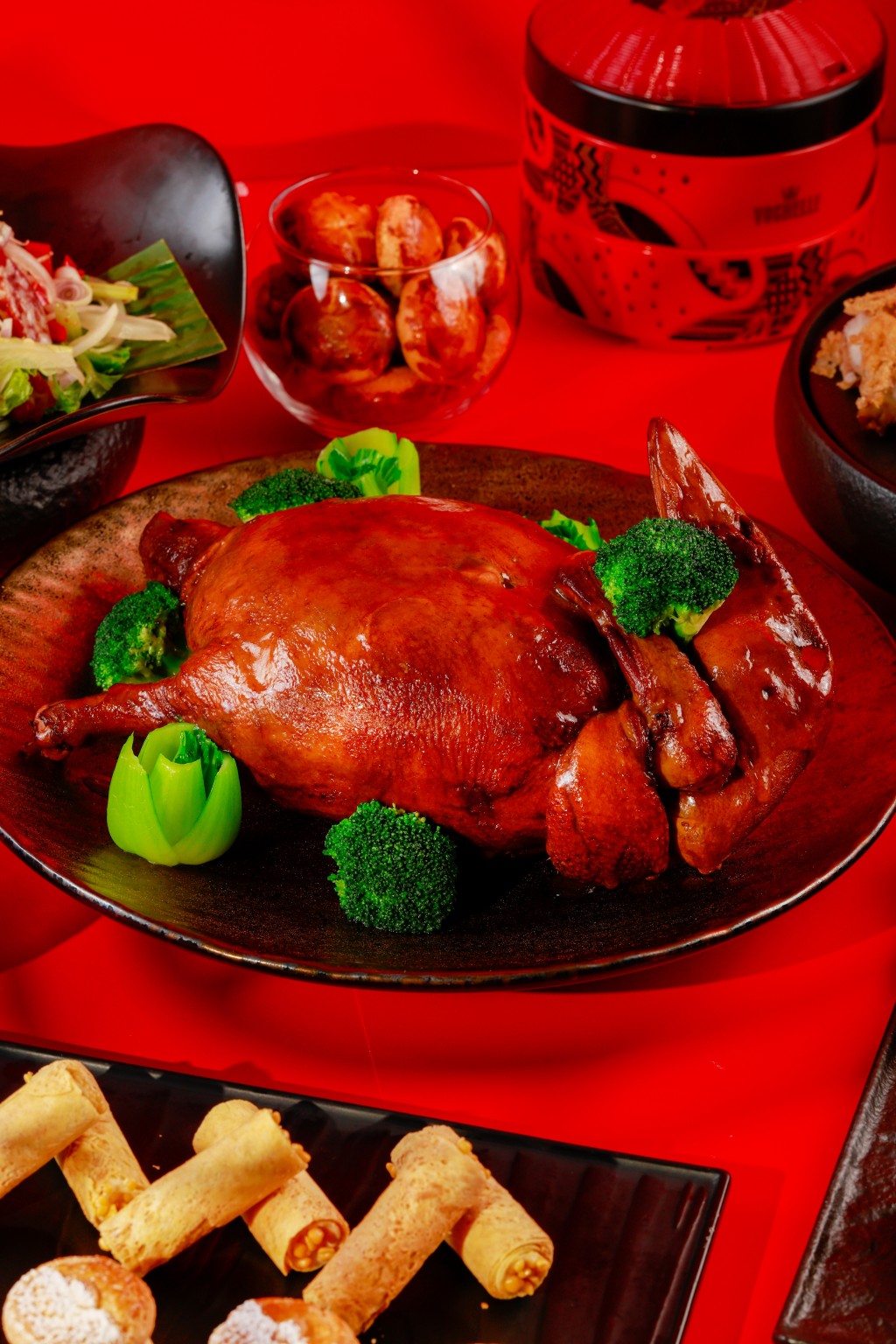 Eight Treasure Duck with Hang Heung Preserved Sausage.