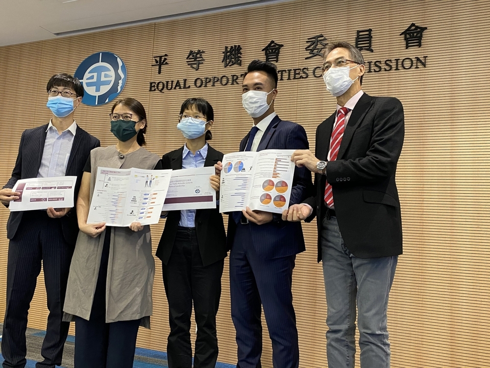 Public attitudes towards female political leadership was surveyed by the Equal Opportunities Commission and Chinese University researchers. Public attitudes towards female political leadership was surveyed by the Equal Opportunities Commission and Chinese University researchers.