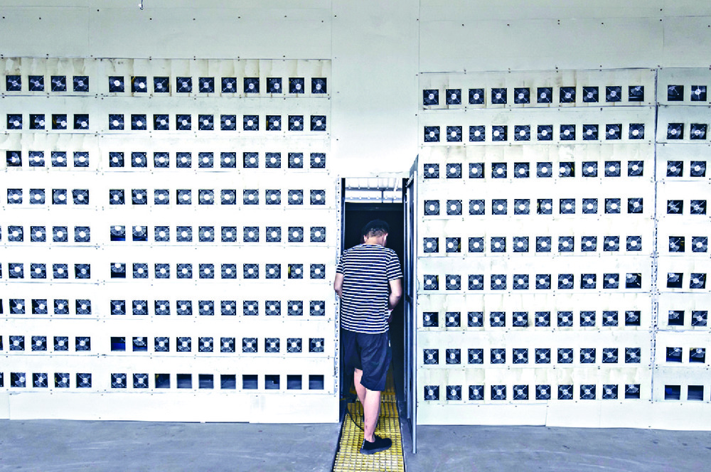 A bitcoin mining facility operated by Bitmain in Inner Mongolia in 2017. REUTERS A bitcoin mining facility operated by Bitmain in Inner Mongolia in 2017. REUTERS