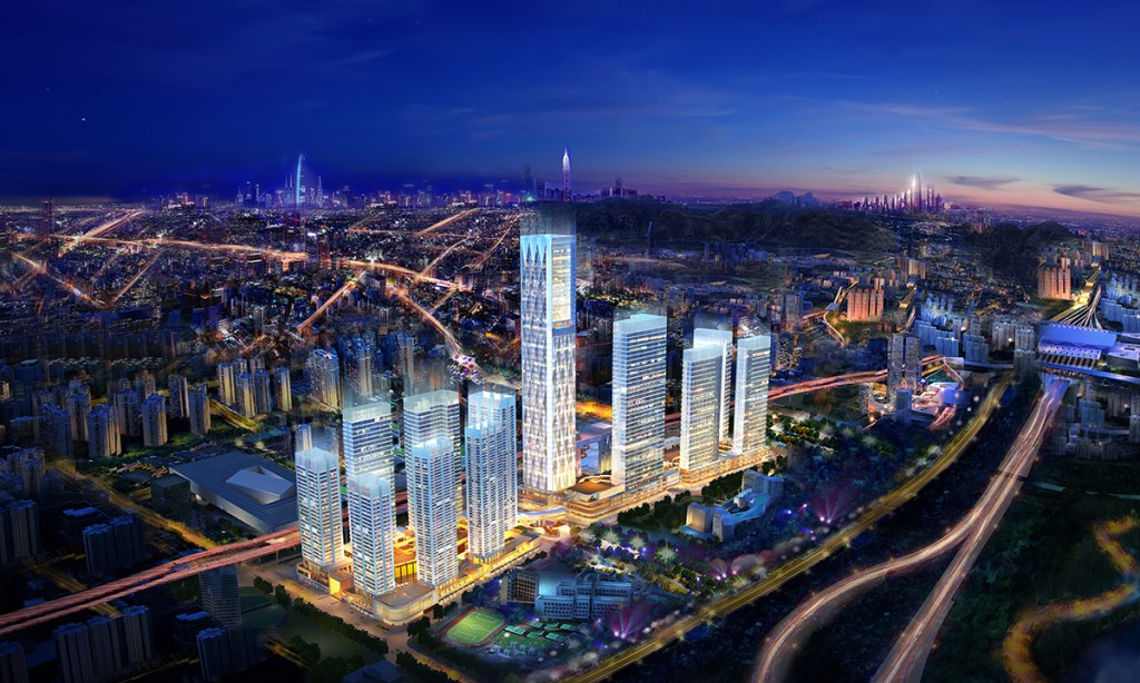 Project of Logan Group, Carat Complex, Shenzhen. Photo from the Logan Group Company's website.
