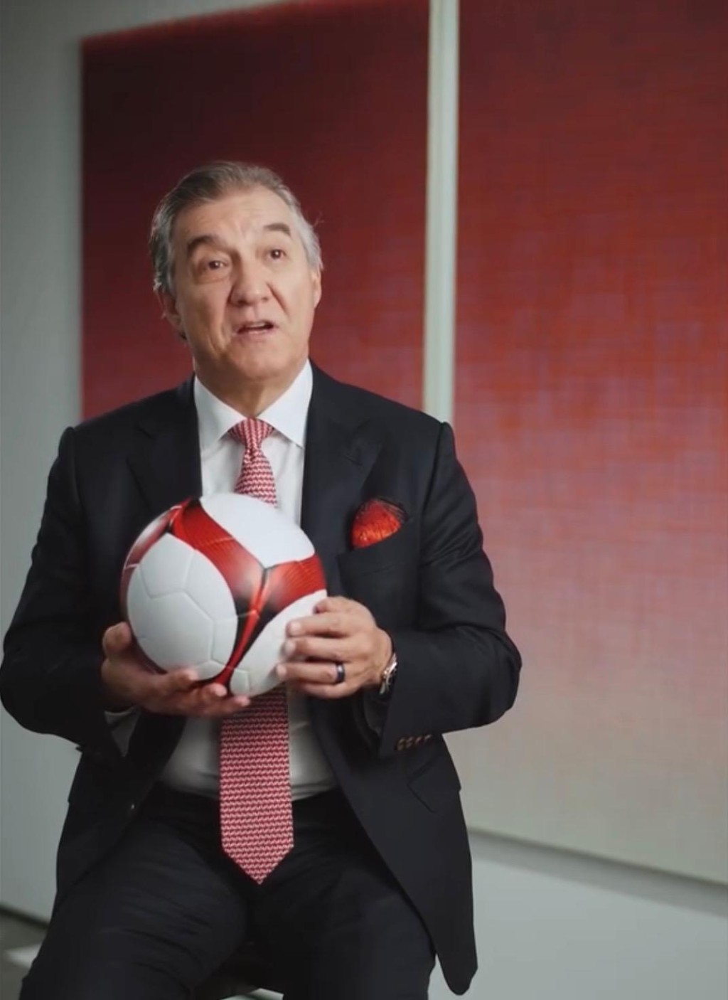 Paredes in DBS Bank (Hong Kong)'s Hong Kong Football Festival promotional video. DBS BANK (HONG KONG) FACEBOOK Paredes in DBS Bank (Hong Kong)'s Hong Kong Football Festival promotional video. DBS BANK (HONG KONG) FACEBOOK