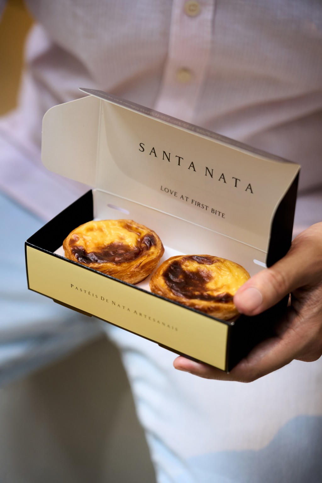 The traditional pastel de nata is priced at HK$14 each, HK$28 for two, HK$56 for four and HK$112 for eight.