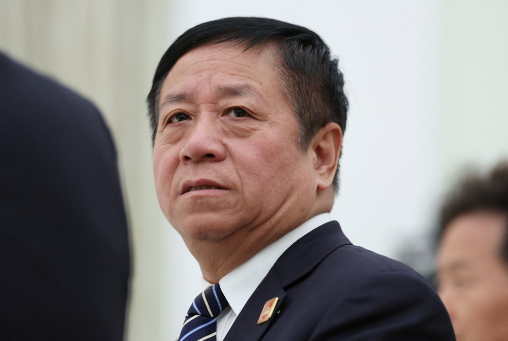 Chinese Ambassador to Russia Zhang Hanhui attends a meeting of Russian President Vladimir Putin with Chinese Premier Li Qiang at the Kremlin in Moscow, Russia November 18, 2025. REUTERS/Ramil Sitdikov/Pool