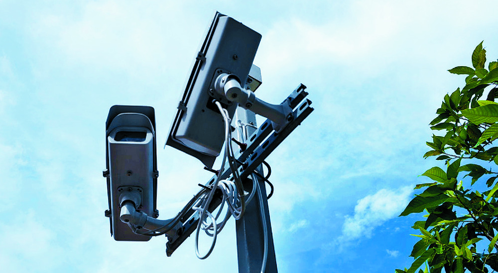 Surveillance systems – equipped with high-definition digital cameras capable of 24-hour recording – have been installed at lampposts, rooftops and building exteriors in areas prone to object throwing. Ms Sin, below left, a public rental housing resid