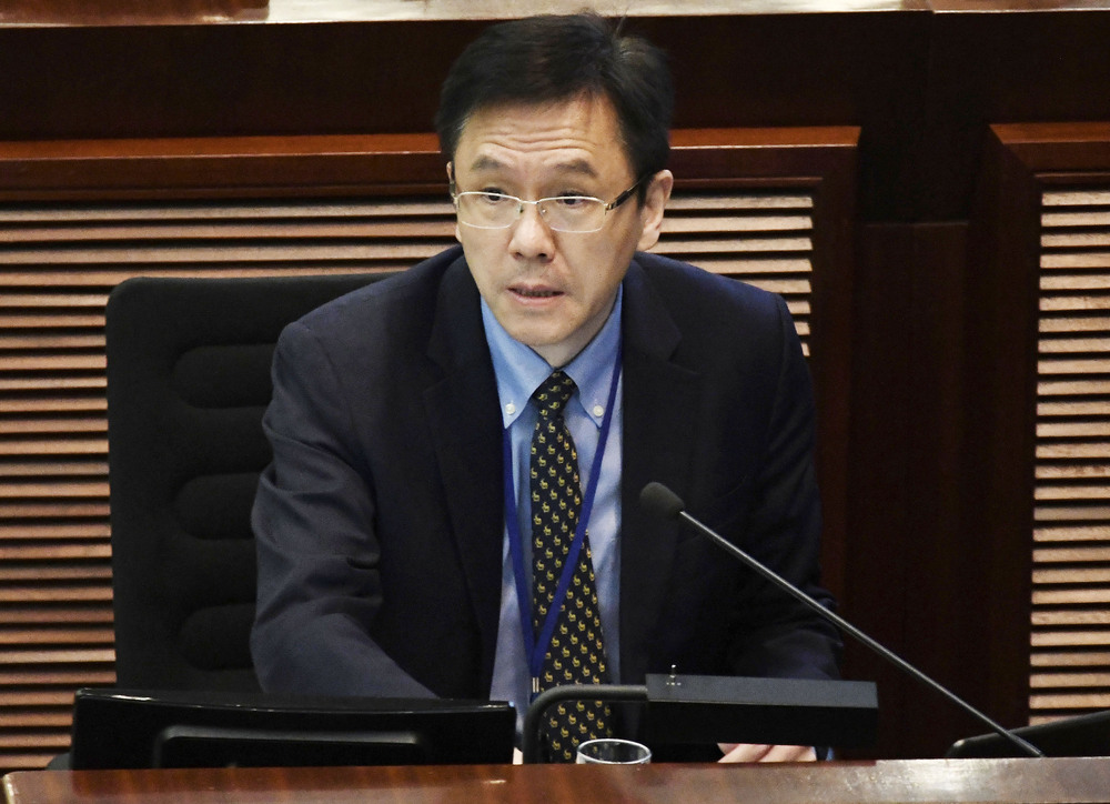Sun Dong said the new digital policy office will help simulate hacking attacks. sing tao Sun Dong said the new digital policy office will help simulate hacking attacks. sing tao