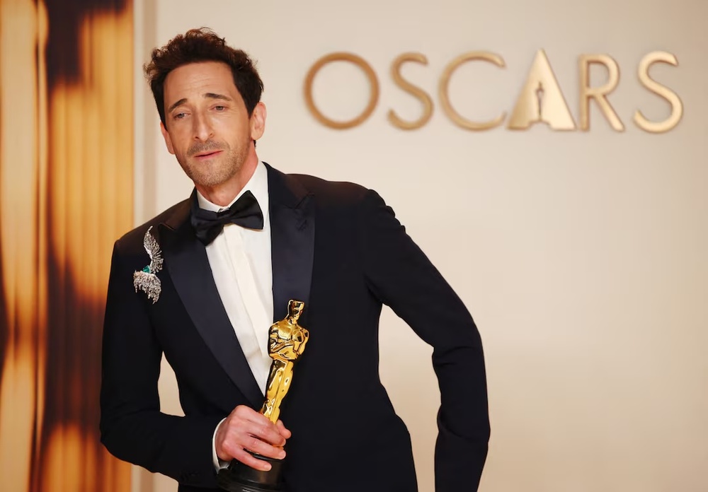 Best Actor goes to Adrien Brody, 'Anora'