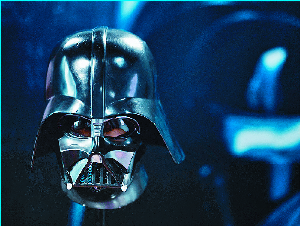 James Earl Jones provided the voice for Darth Vader. He won Emmys for TV roles. AFP, REUTERS