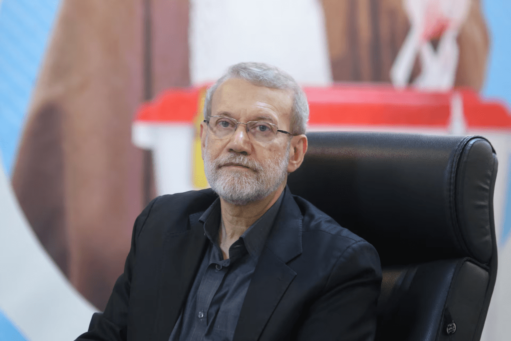 Ali Larijani, former chairman of the parliament of Iran, registers as a candidate for the presidential election at the Interior Ministry, in Tehran, Iran May 31, 2024. Majid Asgaripour/WANA (West Asia News Agency) via REUTERS 