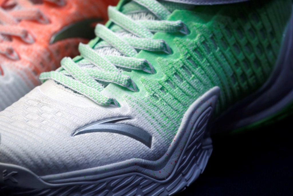 The logo of Anta Sports is seen on its product. Reuters