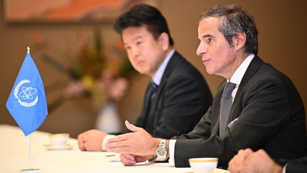 International Atomic Energy Agency head Rafael Grossi is in Japan to monitor the decommissioning of the stricken Fukushima plant © Philip FONG / AFP International Atomic Energy Agency head Rafael Grossi is in Japan to monitor the decommissioning of the stricken Fukushima plant © Philip FONG / AFP