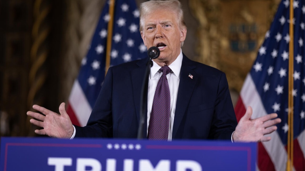 US President-elect Donald Trump speaks to members of the media during a press conference at the Mar-a-Lago Club on January 7, 2025 in Palm Beach, Florida © SCOTT OLSON / GETTY IMAGES NORTH AMERICA/AFP US President-elect Donald Trump speaks to members of the media during a press conference at the Mar-a-Lago Club on January 7, 2025 in Palm Beach, Florida © SCOTT OLSON / GETTY IMAGES NORTH AMERICA/AFP