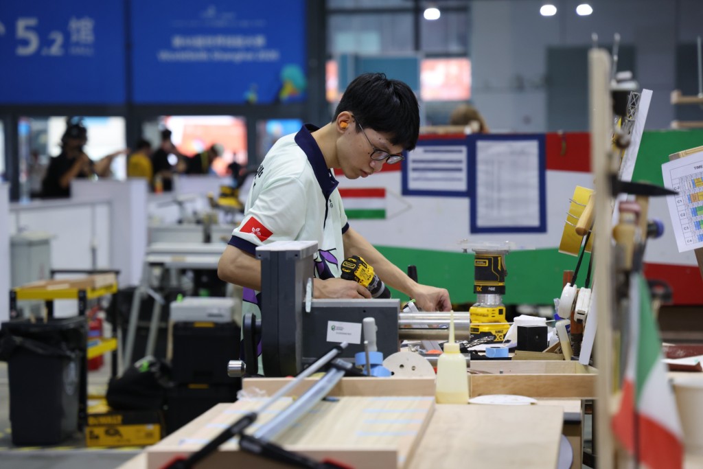 This year also marks the CIC's first participation in the Cabinetmaking skill category.